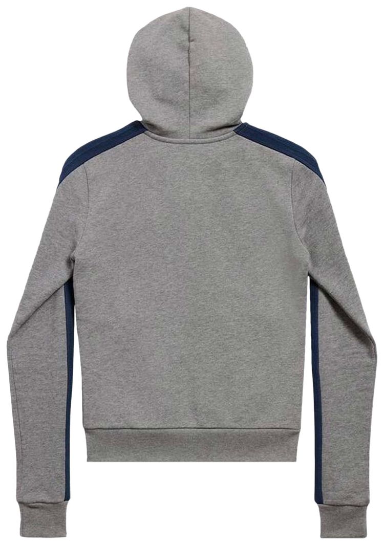 Balenciaga Zip Up Hoodie Dark Heather Grey