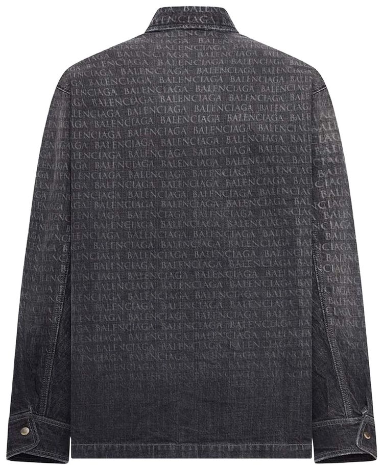 Balenciaga Overshirt BlackGrey