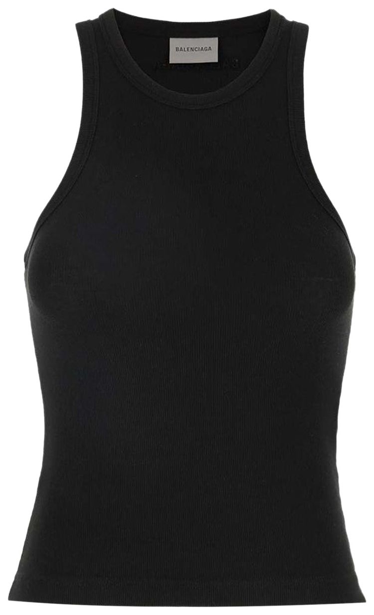 Balenciaga Tank Top Black