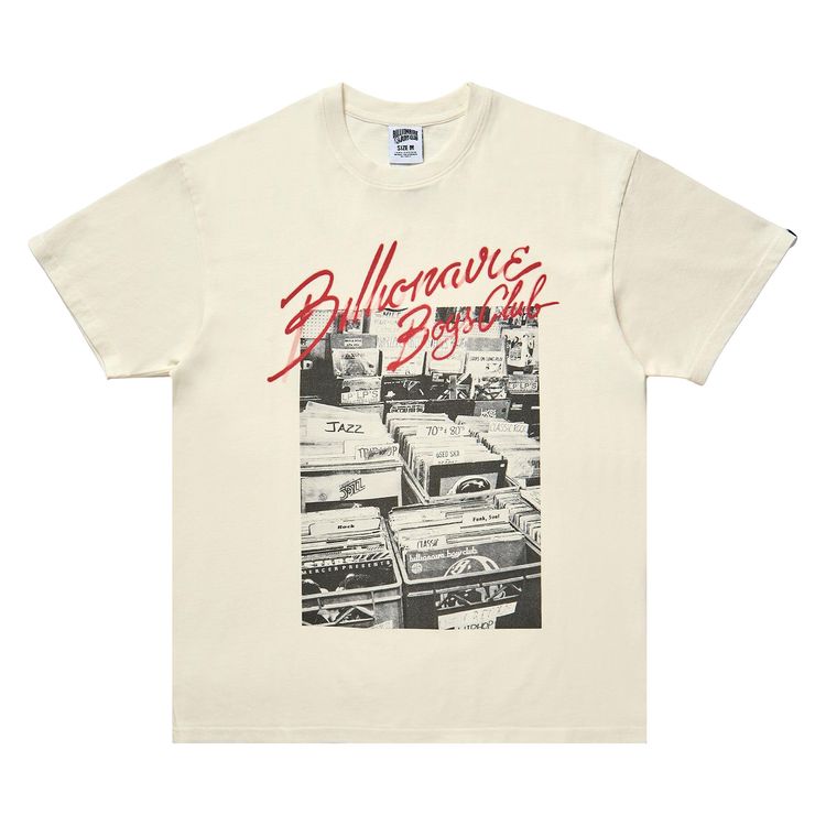 Billionaire Boys Club BB Crates T Shirt Gardenia