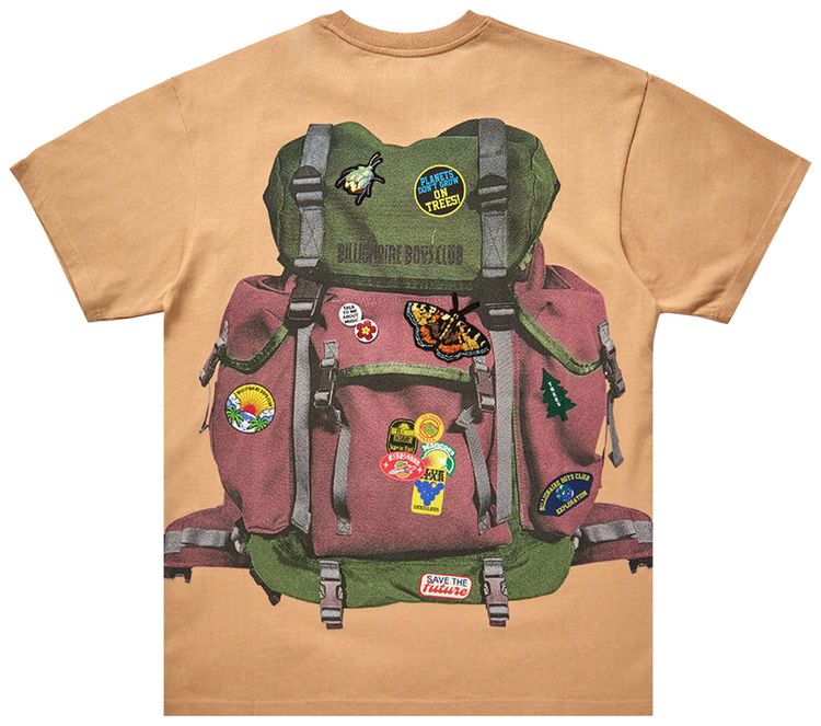 Billionaire Boys Club BB Trailblazer T Shirt Sesame
