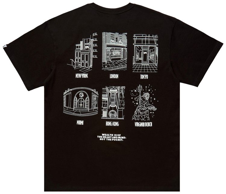 Billionaire Boys Club BB Stores T Shirt Black