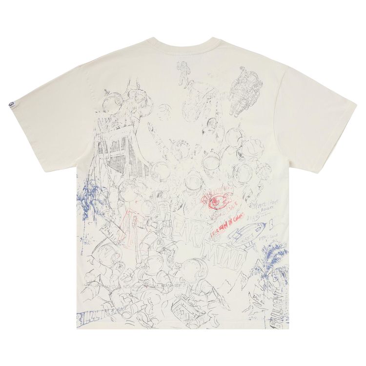 Billionaire Boys Club BB Sketch T Shirt Gardenia