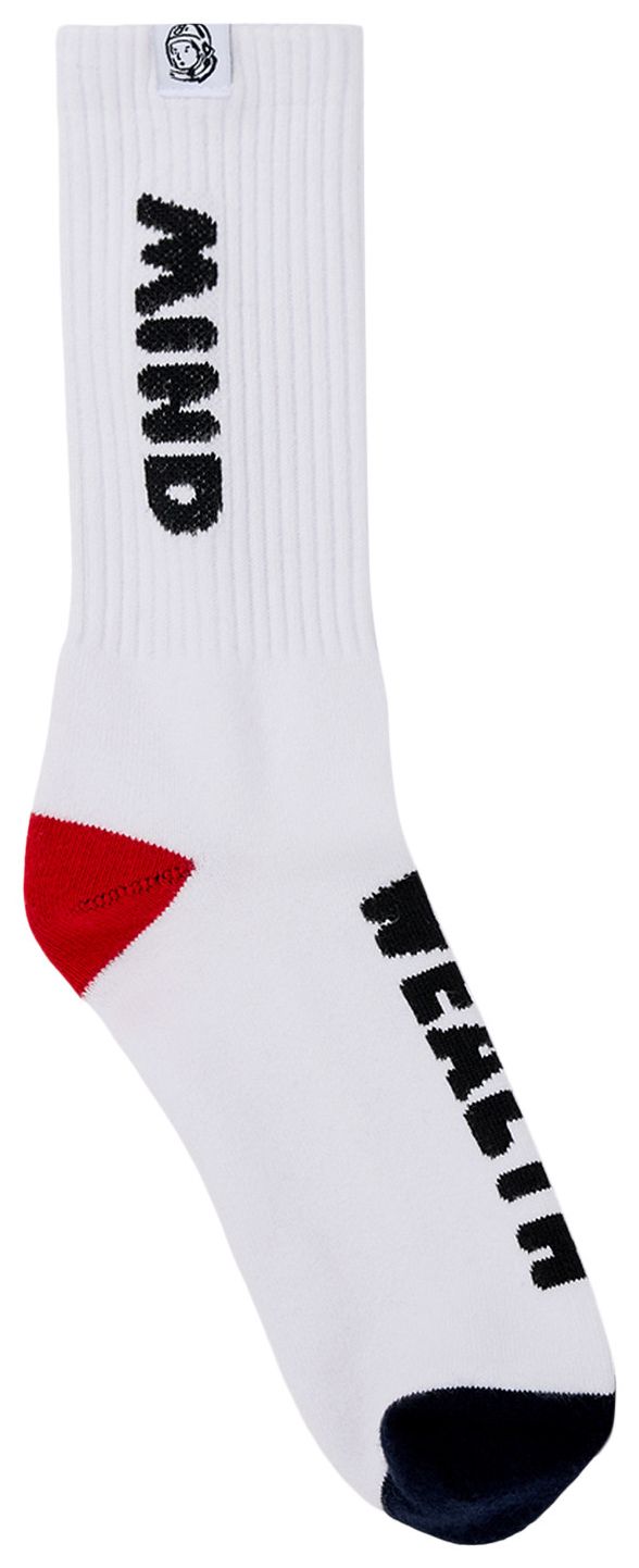 Billionaire Boys Club BB Socked Socks White