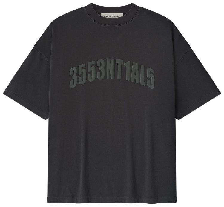 Fear of God Essentials 90s Short Sleeve Tee Vintage Black
