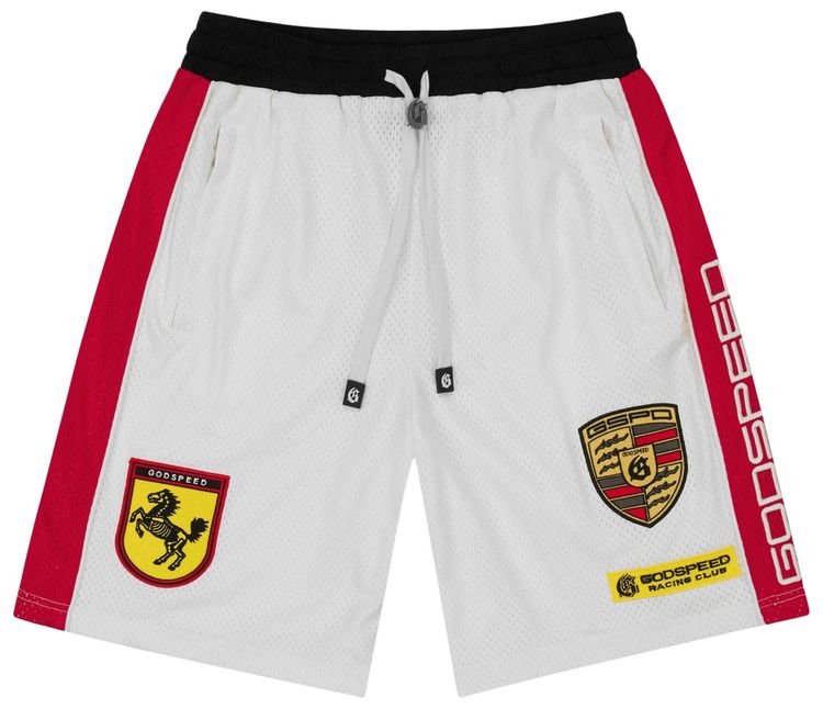 Godspeed GRC MO Shorts WhiteBlackRed