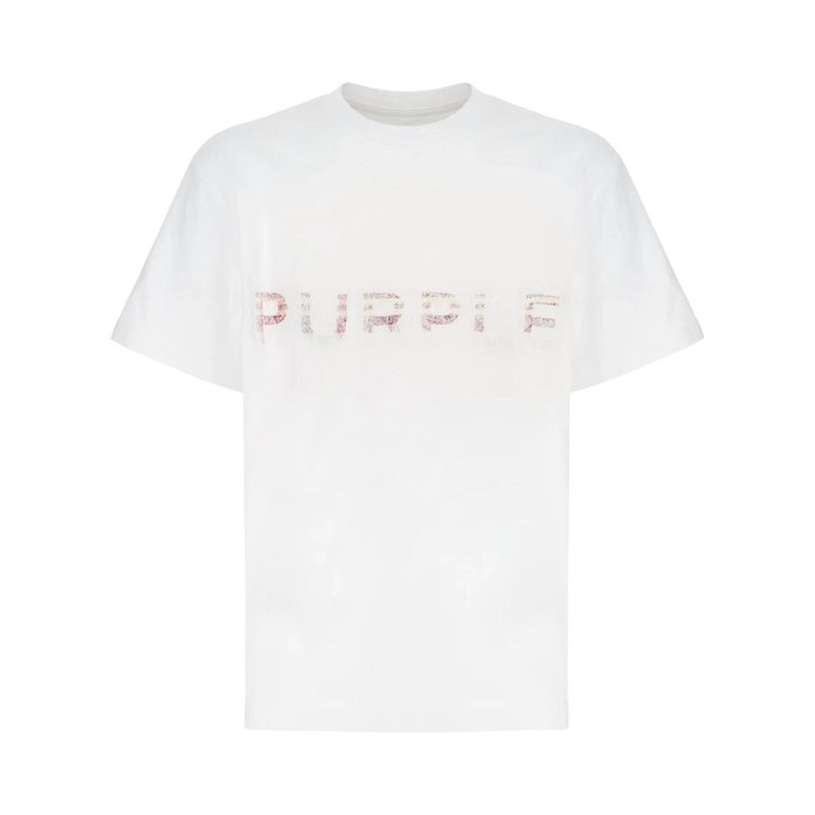 PURPLE BRAND Heavyweight Jersey Short Sleeve Tee White