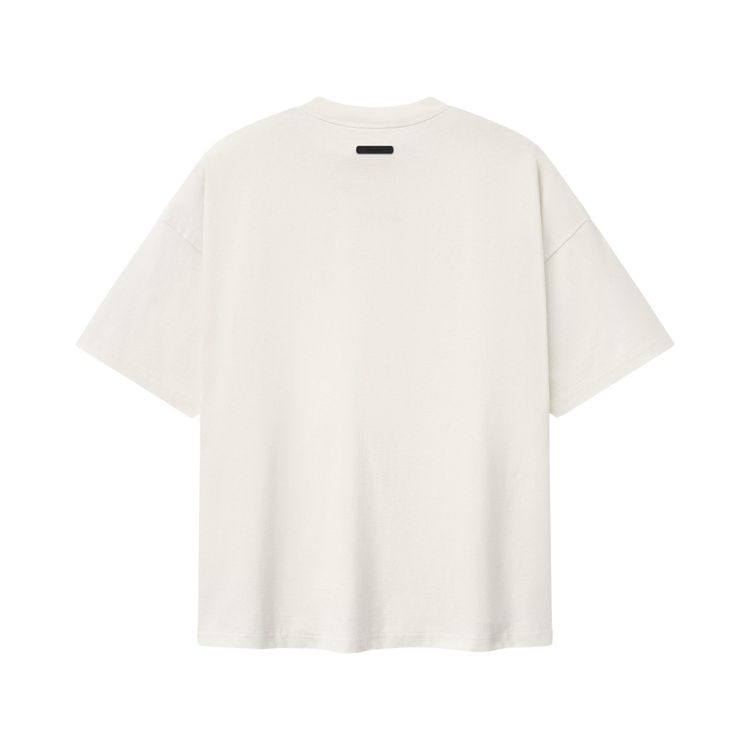 Fear of God Essentials Signature 90s Short Sleeve Tee II Ivory