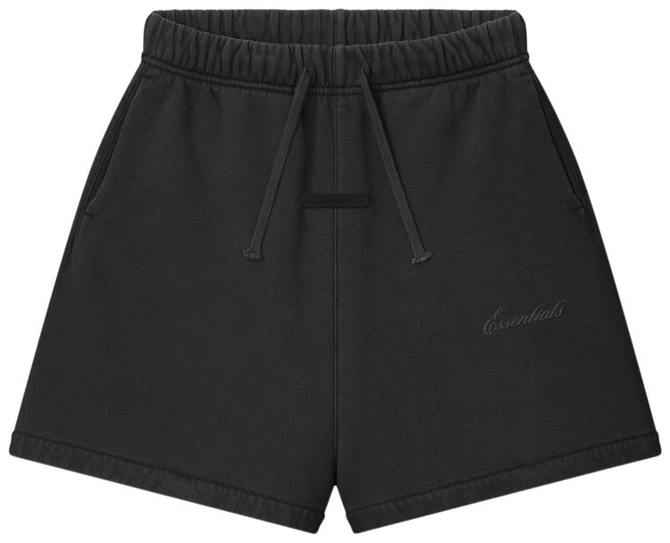 Fear of God Essentials Signature Classic Sweatshort Faded Black