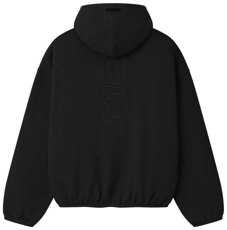 Fear of God Essentials Active Trace Modern Fleece Hoodie Vintage Black
