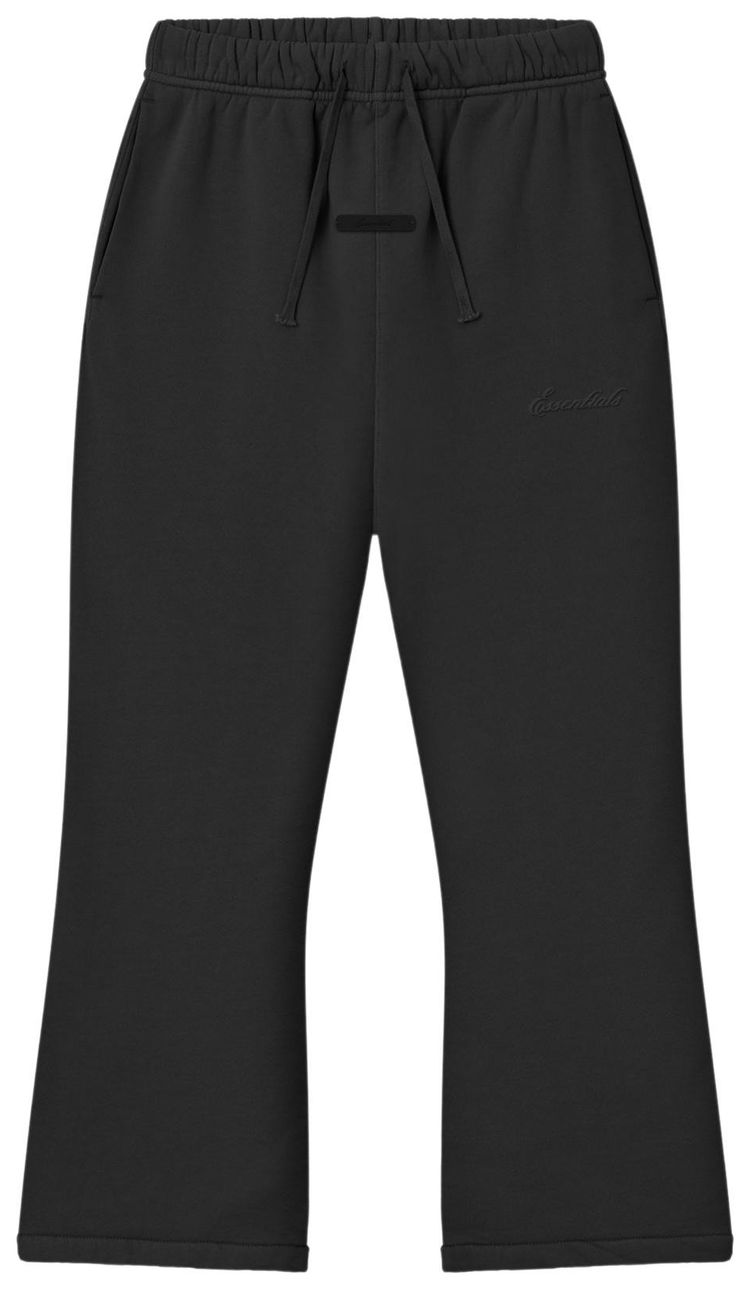 Fear of God Essentials Signature Flare Sweatpant Faded Black