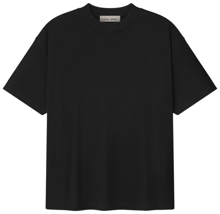 Fear of God Essentials Signature Essential Tee Vintage Black