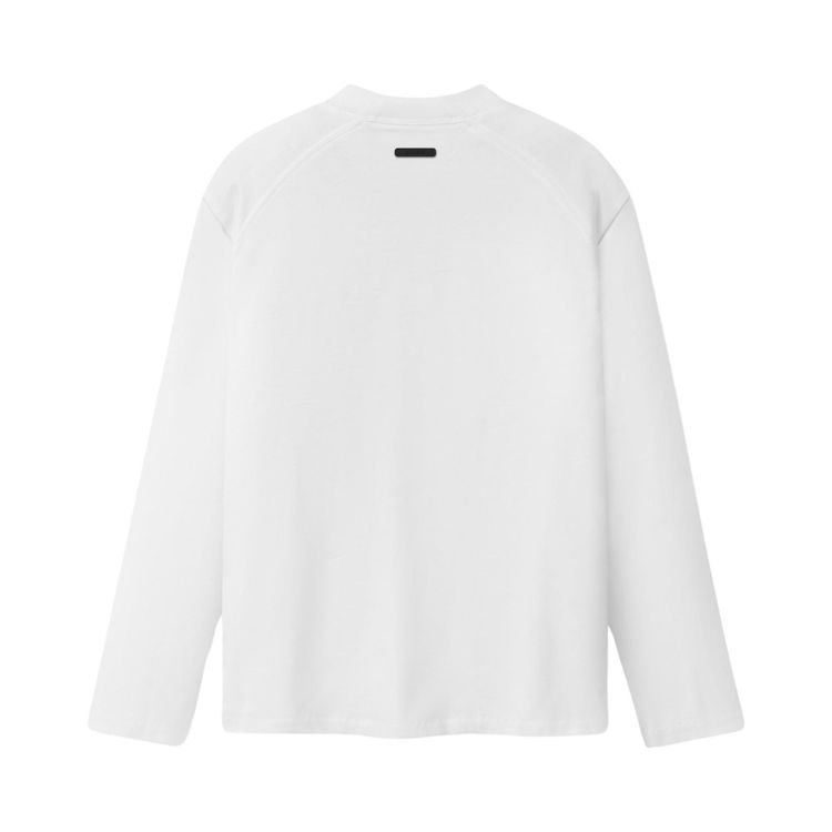 Fear of God Essentials Classic Long Sleeve Tee Bright White