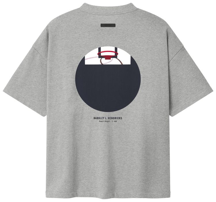 Fear of God Essentials Celtics x Barkley Hendricks 90s Tee Concrete Heather