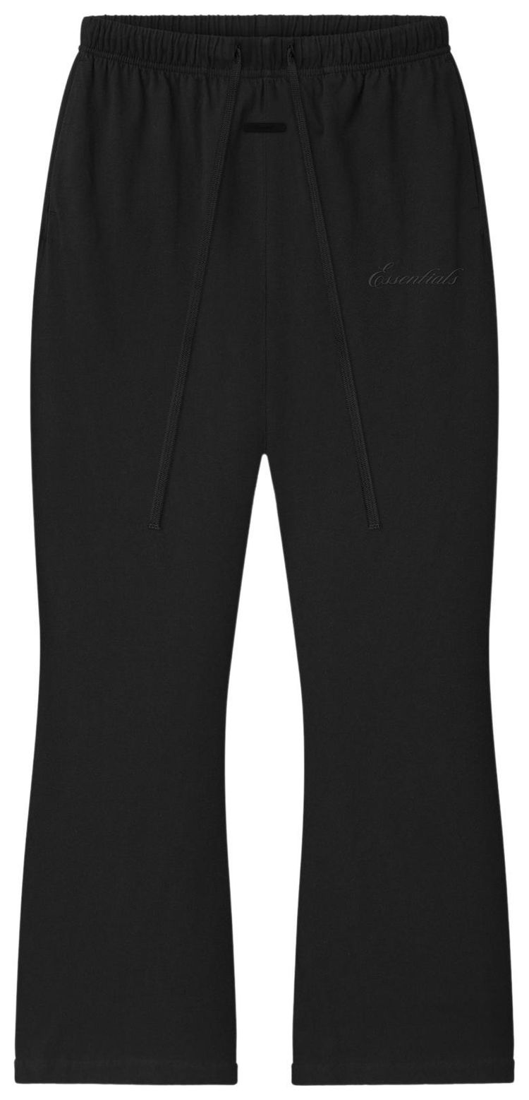 Fear of God Essentials Signature Classic Flare Sweatpant Vintage Black