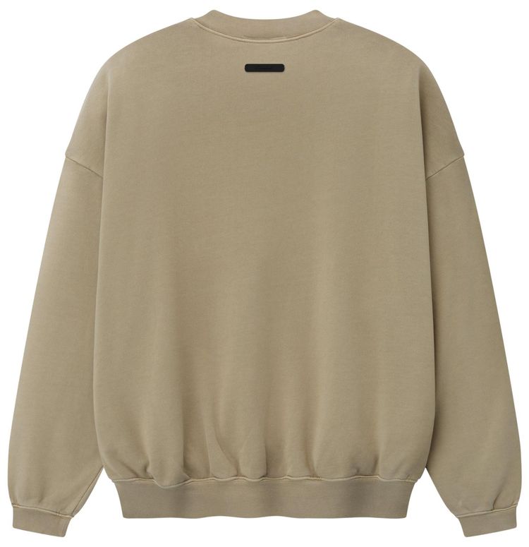 Fear of God Essentials 90s Crewneck Sweatshirt Faded Dune