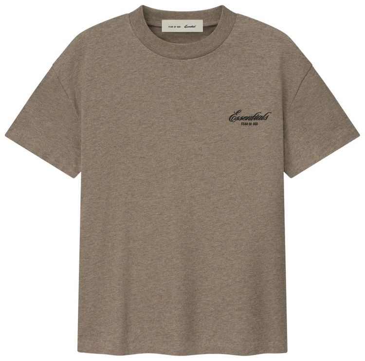 Fear of God Essentials Classic Short Sleeve Tee Homestead Heather