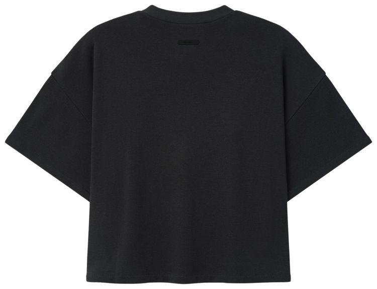 Fear of God Essentials Boxy Tee Vintage Black