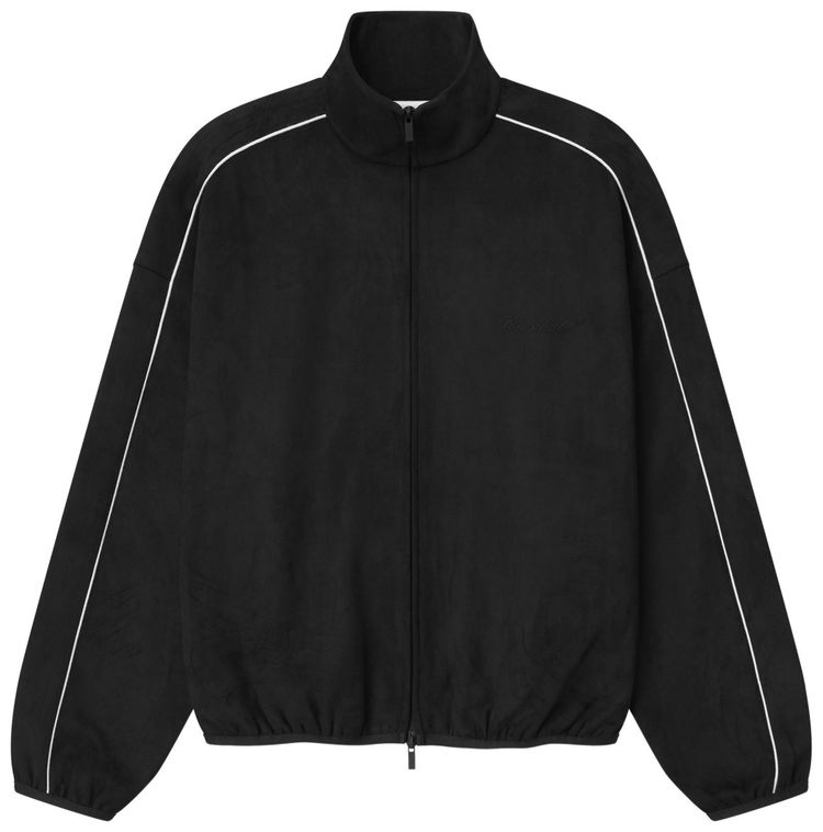 Fear of God Essentials Signature Modern Track With Piping Jacket Vintage Black