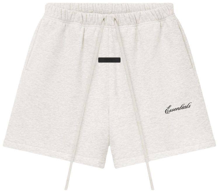 Fear of God Essentials Signature Classic Sweatshort Oatmeal Heather