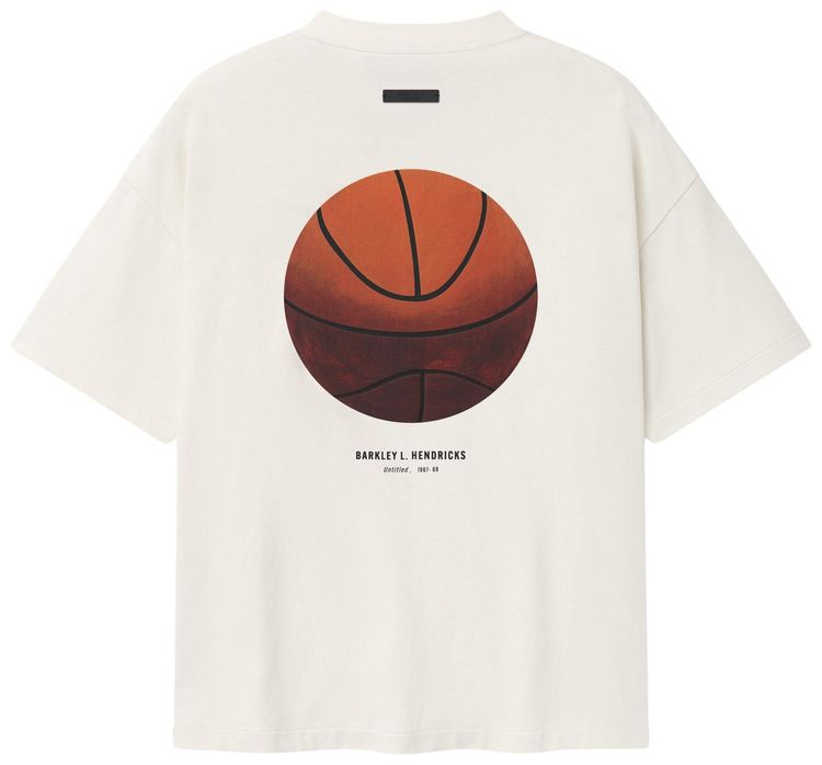 Fear of God Essentials Knicks x Barkley Hendricks 90s Tee Ivory