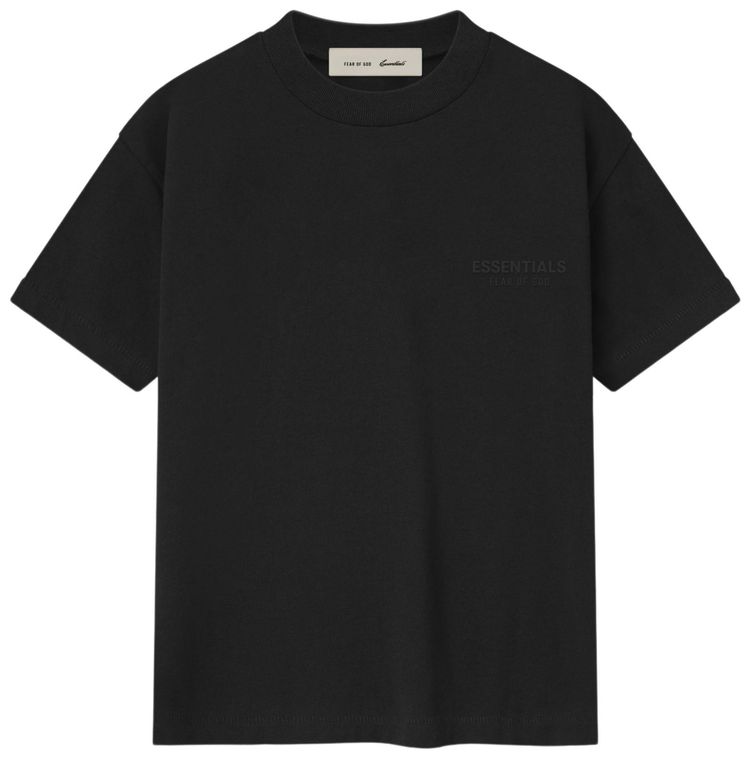 Fear of God Essentials Classic Tee Vintage Black
