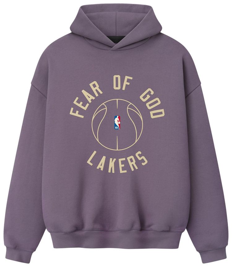 Fear of God Essentials Lakers x Barkley Hendricks 90s Hoodie Cadet