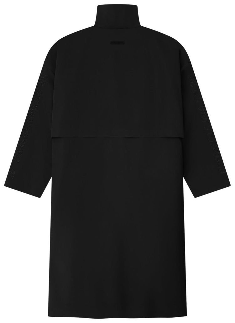 Fear of God Essentials Active Trace Full Length Trench Vintage Black