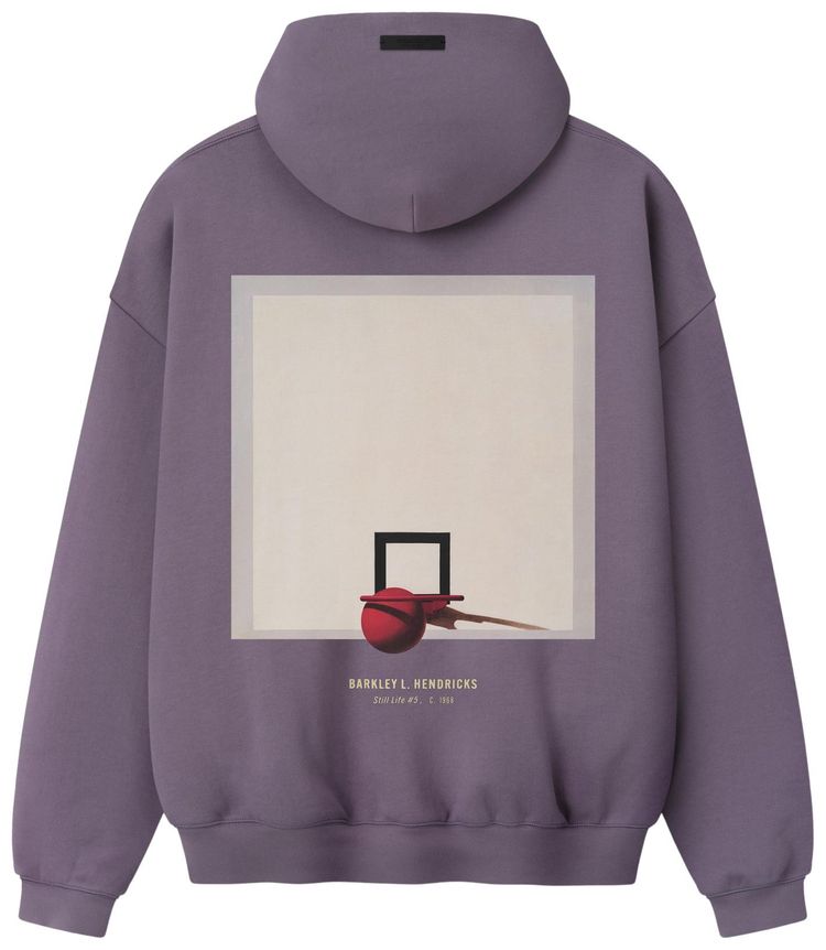 Fear of God Essentials Lakers x Barkley Hendricks 90s Hoodie Cadet