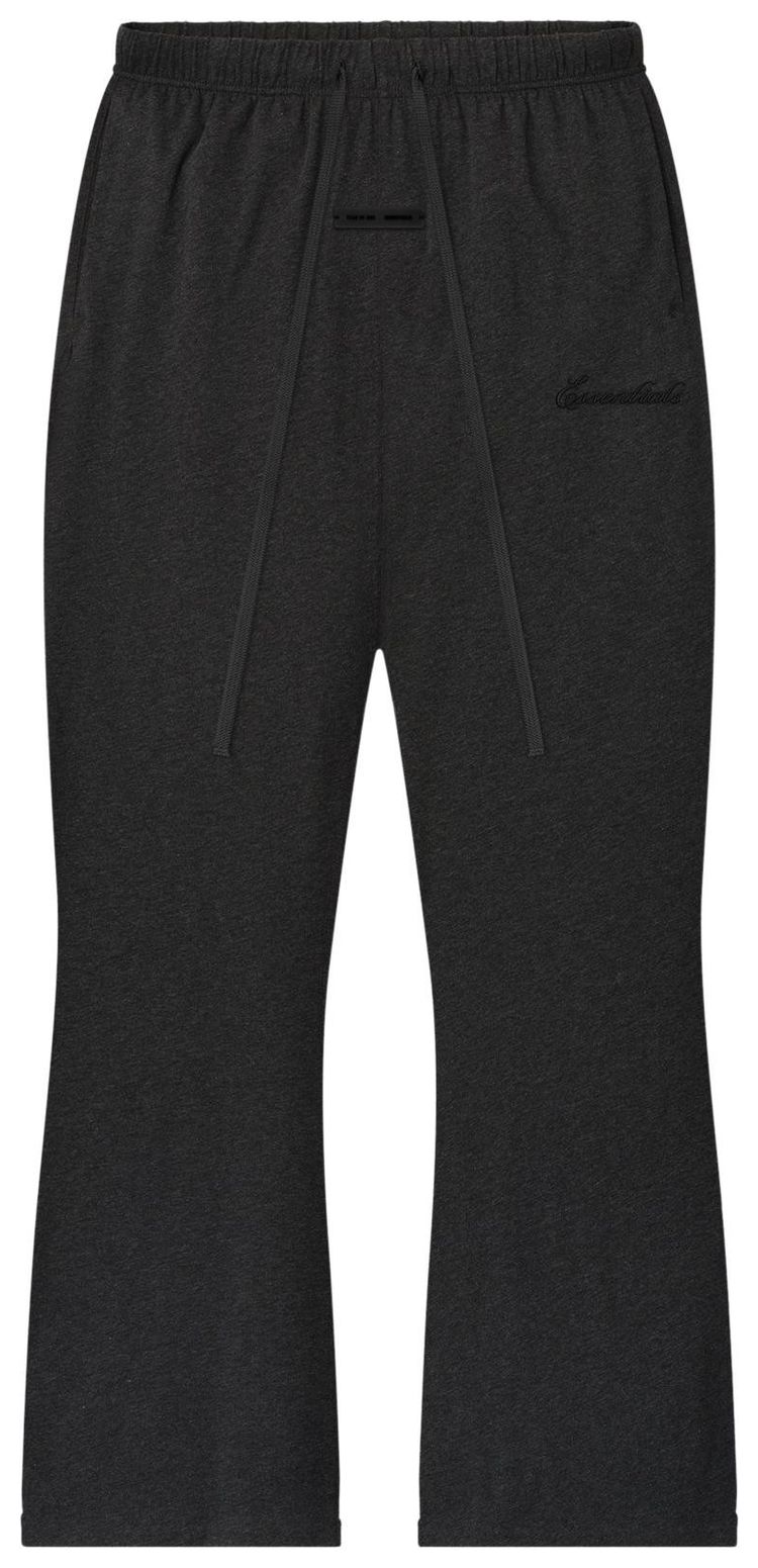 Fear of God Essentials Jersey Flare Sweatpant Vintage Black