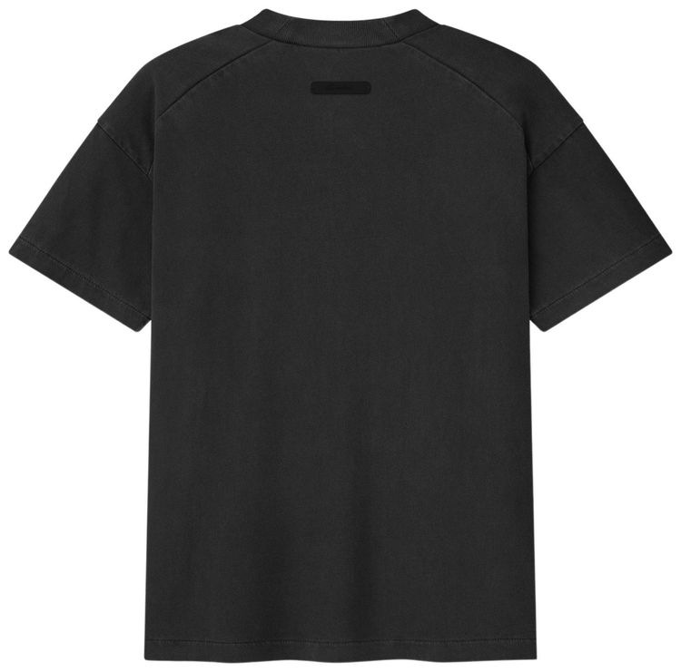 Fear of God Essentials Campus Classic Short Sleeve Tee Faded Black