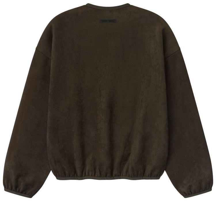 Fear of God Essentials Modern Crewneck Sweatshirt Brown