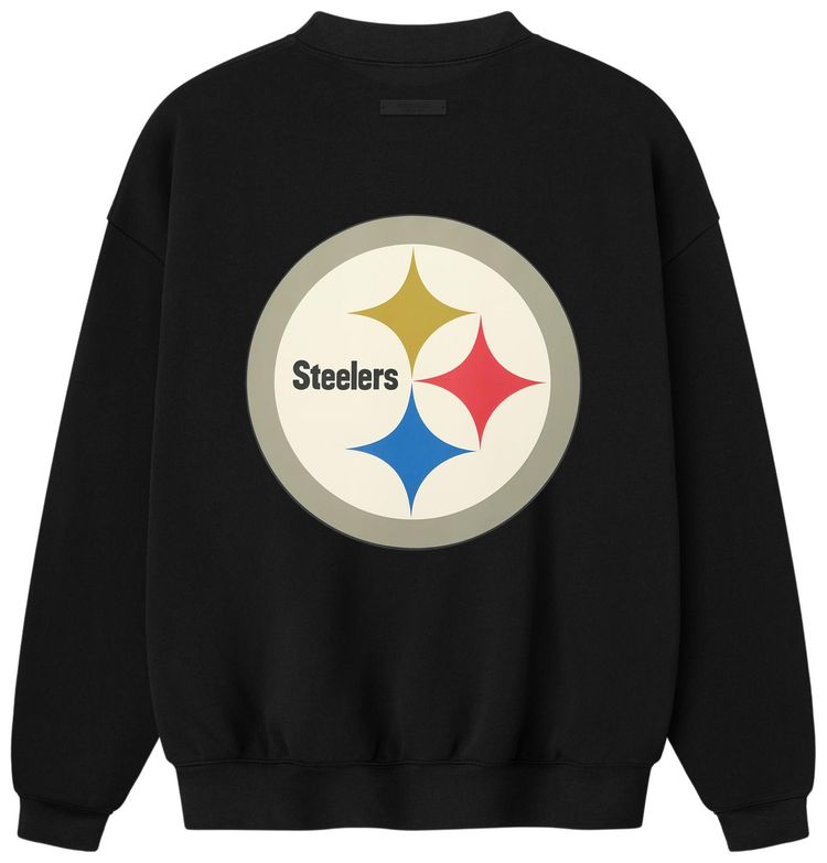 Fear of God Essentials Steelers Sport Crewneck Black
