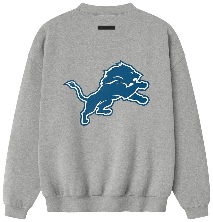 Fear of God Essentials Lions Sport Crewneck Concrete Heather