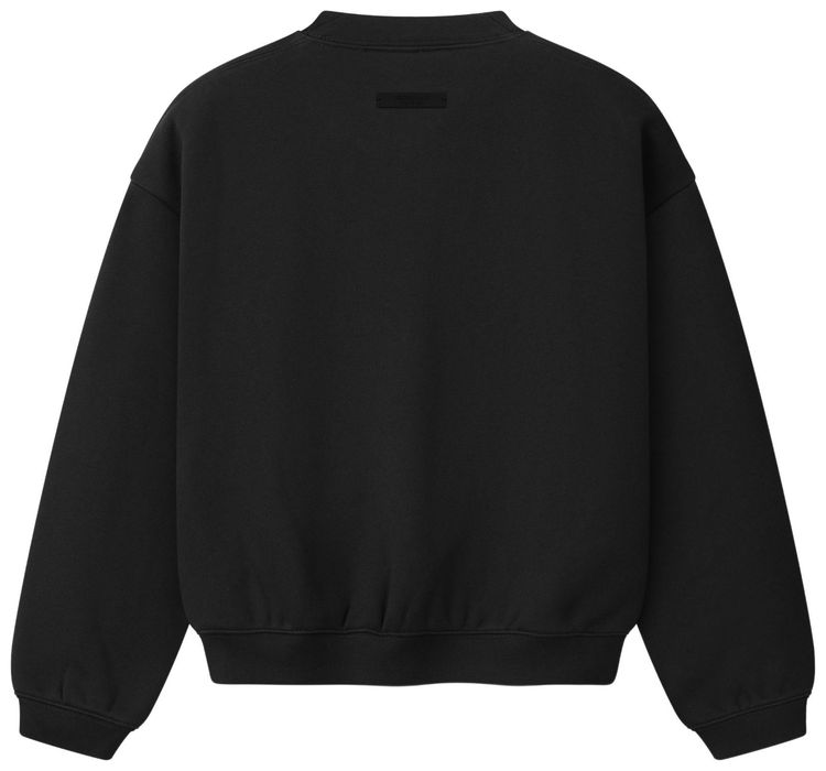 Fear of God Essentials Classic Crewneck Sweatshirt Vintage Black