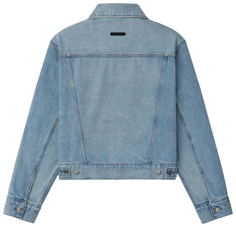 Fear of God Essentials Classic Denim Jacket Classic Blue