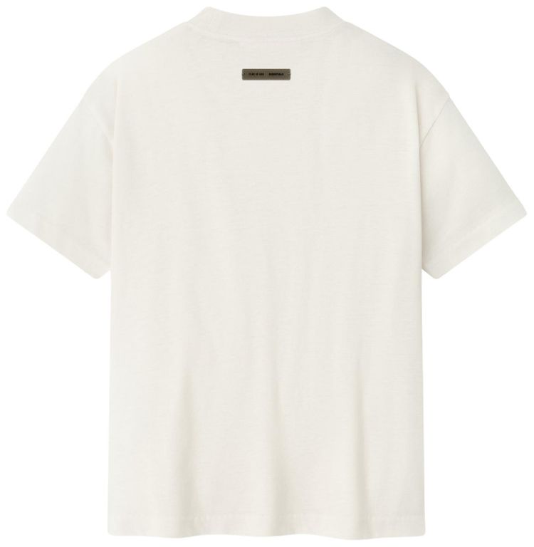 Fear of God Essentials Embroidered Essential Tee Ivory