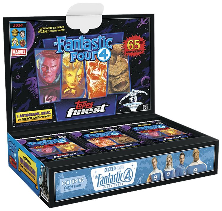 2026 Topps Finest Fantastic Four Hobby Box