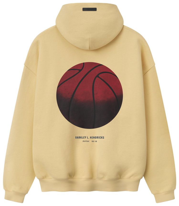 Fear of God Essentials Warriors x Barkley Hendricks 90s Hoodie Italian Straw