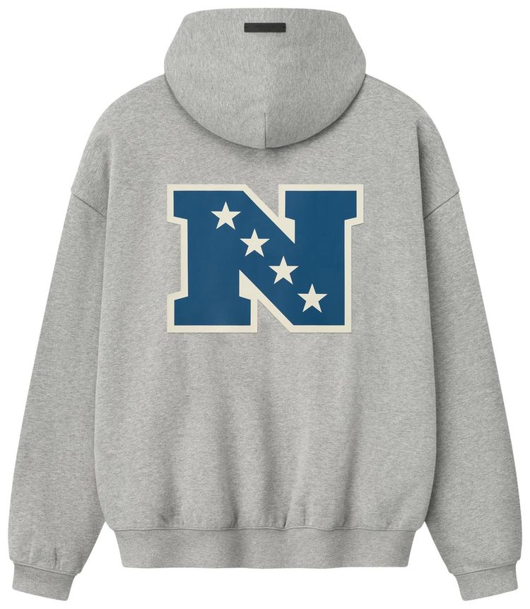 Fear of God Essentials National Sport Hoodie Concrete Heather