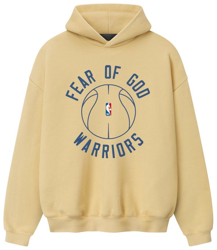 Fear of God Essentials Warriors x Barkley Hendricks 90s Hoodie Italian Straw