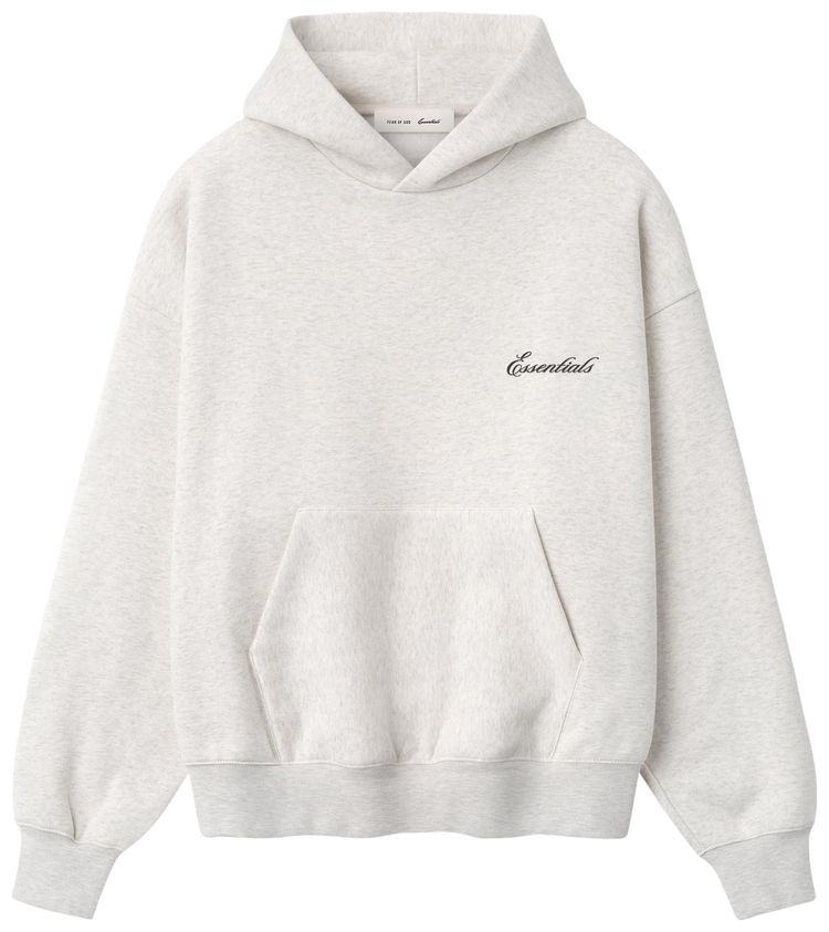 Fear of God Essentials Signature Classic Hoodie Oatmeal Heather