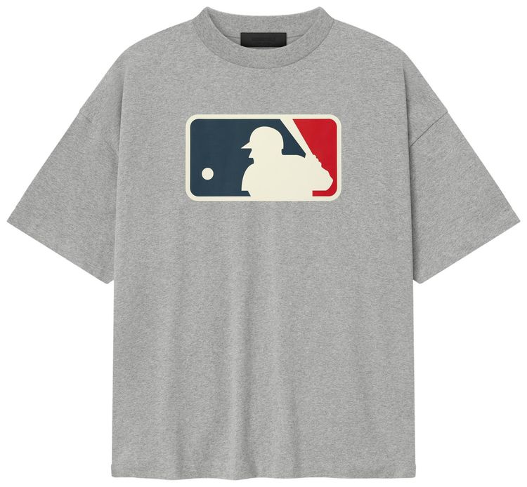 Fear of God Essentials MLB 90s Tee Concrete Heather