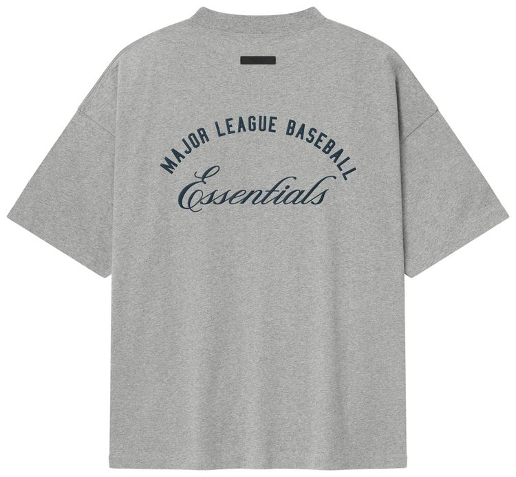 Fear of God Essentials MLB 90s Tee Concrete Heather