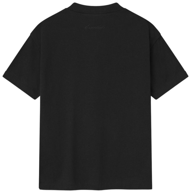 Fear of God Essentials Signature Classic Short Sleeve Tee Vintage Black