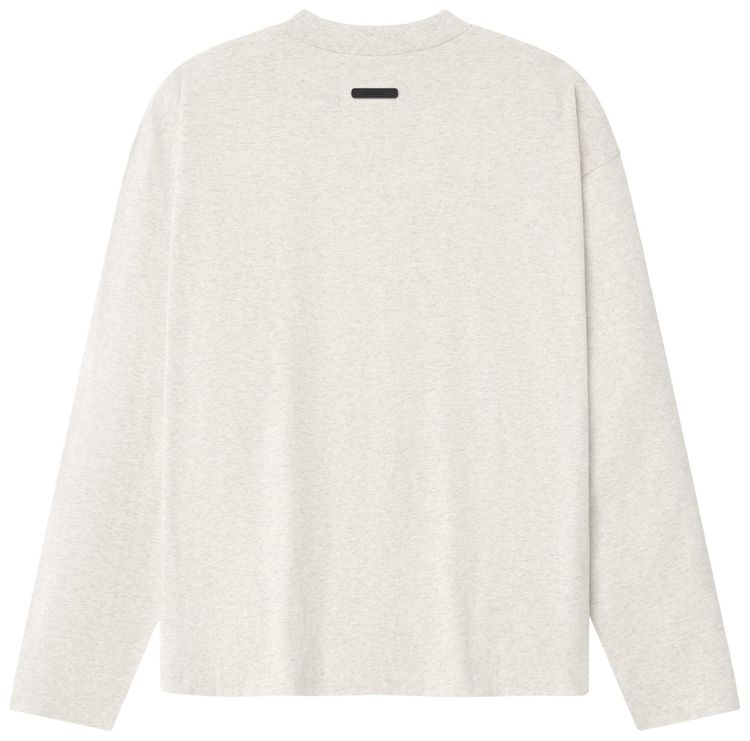 Fear of God Essentials Essentials Classic Long Sleeve Tee Oatmeal Heather
