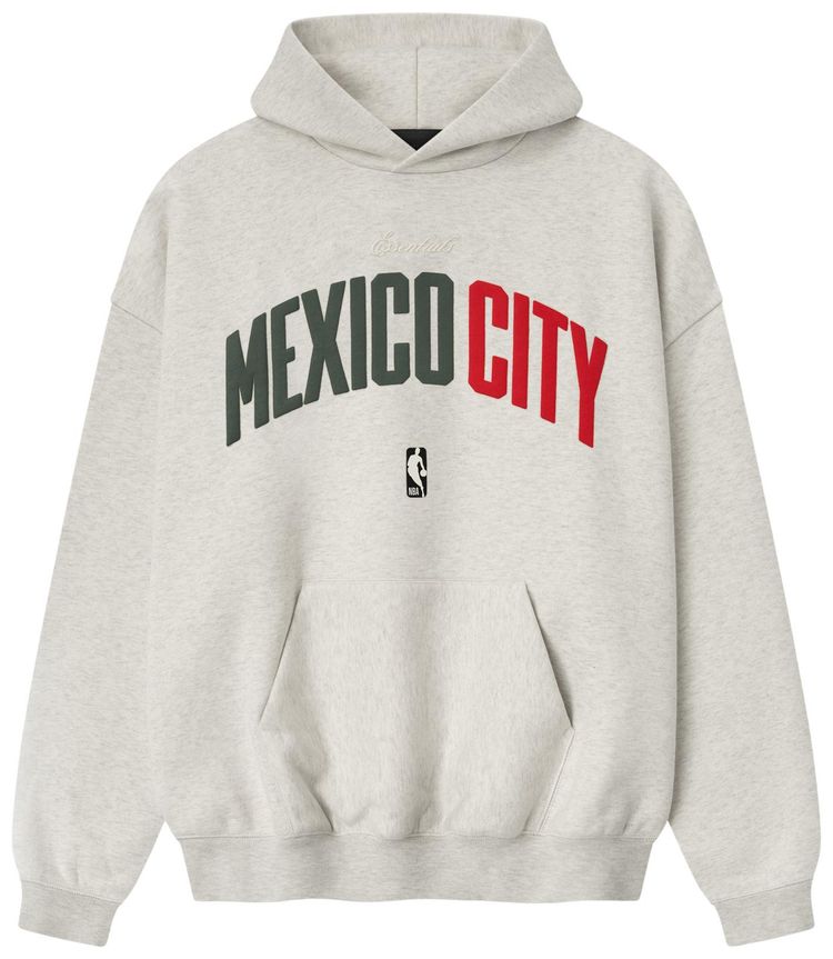 Fear of God Essentials Mexico City 90s Hoodie Oatmeal Heather