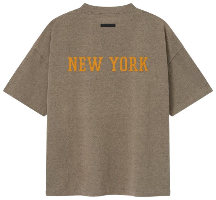 Fear of God Essentials Knicks 90s Tee Homestead Heather