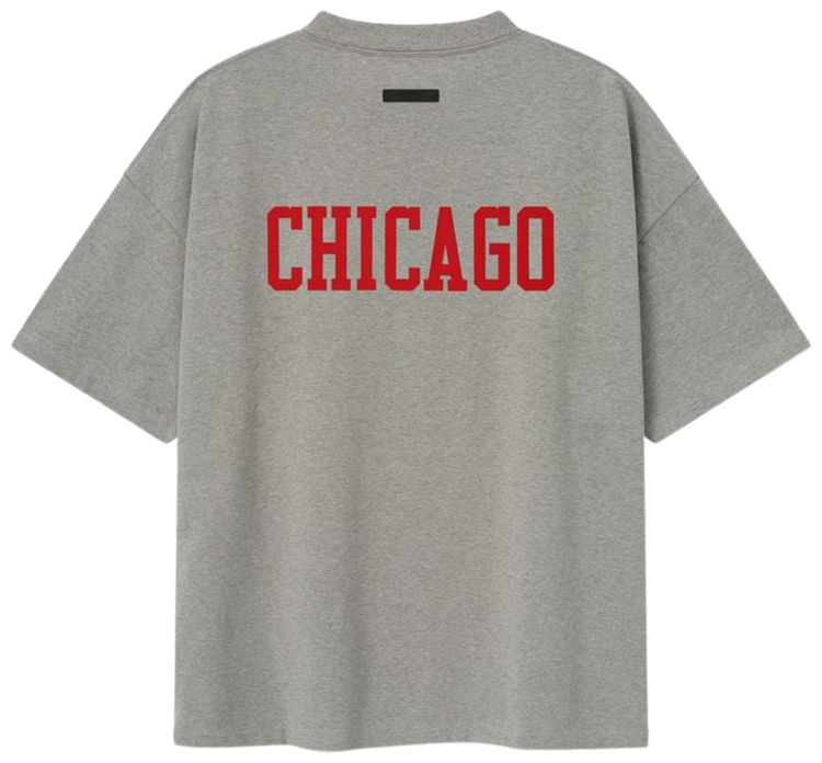 Fear of God Essentials Bulls 90s Tee Concrete Heather