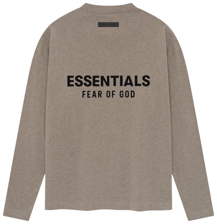 Fear of God Essentials Essentials Classic Long Sleeve Tee Homestead Heather